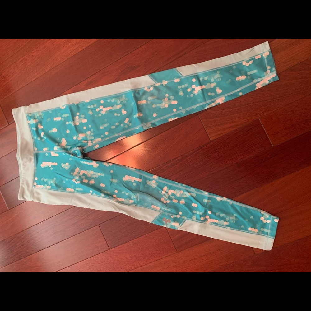 blue under armor leggings